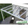 Superior Terrassenüberdachungen für VSG Glas 7,06m x 3,50m Weiß VSG milchig opal, 8mm