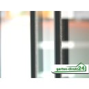 GD24slide Bürstenprofil für 8mm Glasstärke, 3m Anthrazit