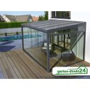 GD24 Superior Seitenkeil inkl. 5mm Plexiglas 2m Anthrazit