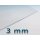 Makrolon® UV Massivplatte, klar 3 mm 1000 x 1500 mm