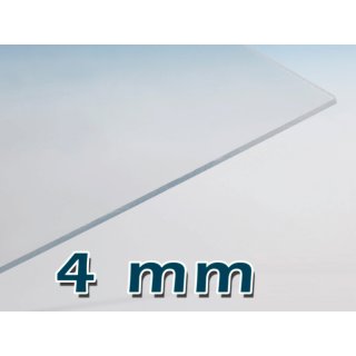 Makrolon® UV Massivplatte, klar 4 mm 500 x 1500 mm