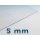 Makrolon® UV Massivplatte, klar 5 mm 500 x 2050 mm
