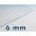 Makrolon® UV Massivplatte, klar 6 mm 500 x 1000 mm