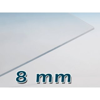 Makrolon® UV Massivplatte, klar 8 mm 500 x 3050 mm