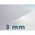 Makrolon® UV Massivplatte, opal (2150) 3 mm 500 x 1000 mm