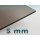 Makrolon® UV 5mm Massivplatte, bronze (2850) 500 x 1000 mm