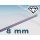 Saphir UV Massivplatte, klar KRATZFEST 8 mm 997 x 2000 mm