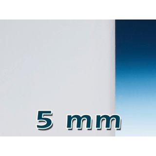 PLEXIGLAS® GS Massivplatte, opal satiniert 5 mm 500 x 2000 mm