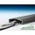 Aluminium Kabelkanal, klein Anthrazit 5000 mm