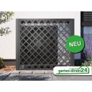 Wärmepumpenverkleidung, Anthrazit - PLEXIGLAS® Diamond Mesh