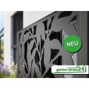 Wärmepumpenverkleidung, Anthrazit - PLEXIGLAS® Leafy Mesh