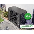 Wärmepumpenverkleidung, Anthrazit - PLEXIGLAS® Mineral Mesh