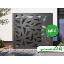 Wärmepumpenverkleidung, Anthrazit - PLEXIGLAS® Angular Mesh