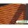 Alu-Lamellenwand (offen) für Terrassenüberdachungen, Golden Oak
