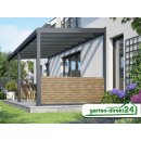 Alu-Lamellenwand (offen) für...