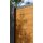 Alu-Lamellenzaun, Rhombus geschlossen, Golden Oak, Alu-Profile anthrazit