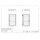 Alu-Gartentor anthrazit, Glas, 1 Meter Breite