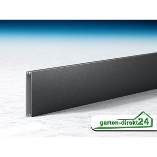 Alu-Balkonbretter 100mm, anthrazit mit Struktureffekt 1000 mm