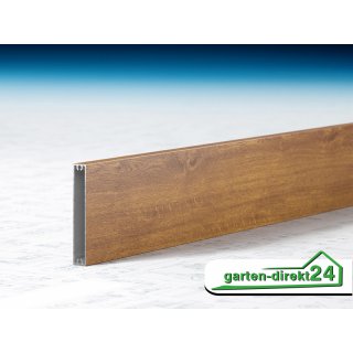 Alu-Balkonbretter 100mm, Golden Oak Holzdekor 1000 mm