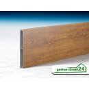 Alu-Balkonbretter 150mm, Golden Oak Holzdekor 6100 mm