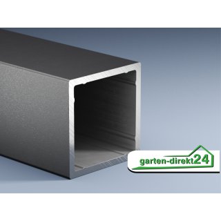 Alu-Pfosten 60x60x4mm, anthrazit 5100 mm