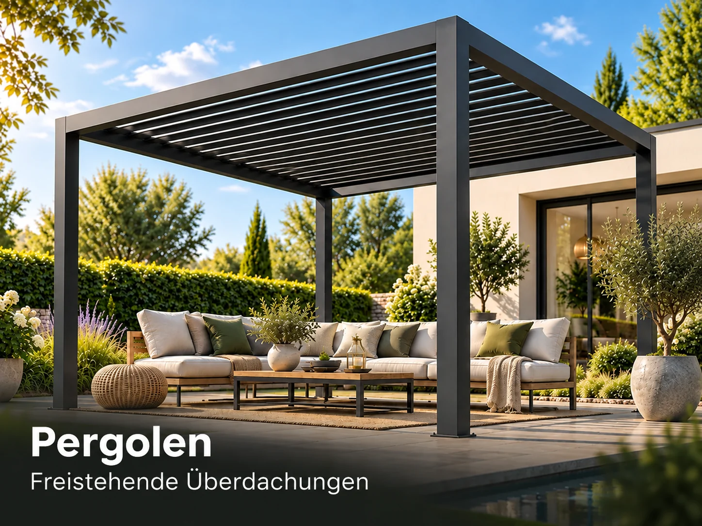 Pergolen und freistehende Überdachungen