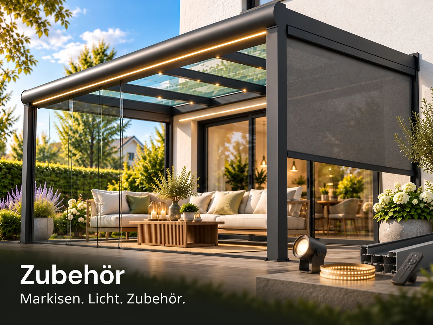 Zubehör für Terrassenüberdachungen